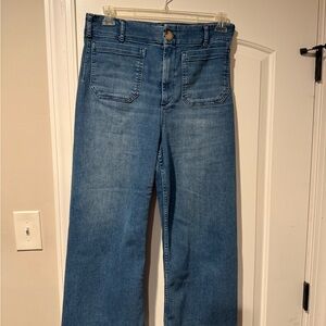 Anthropologie High Rise Blue Jeans